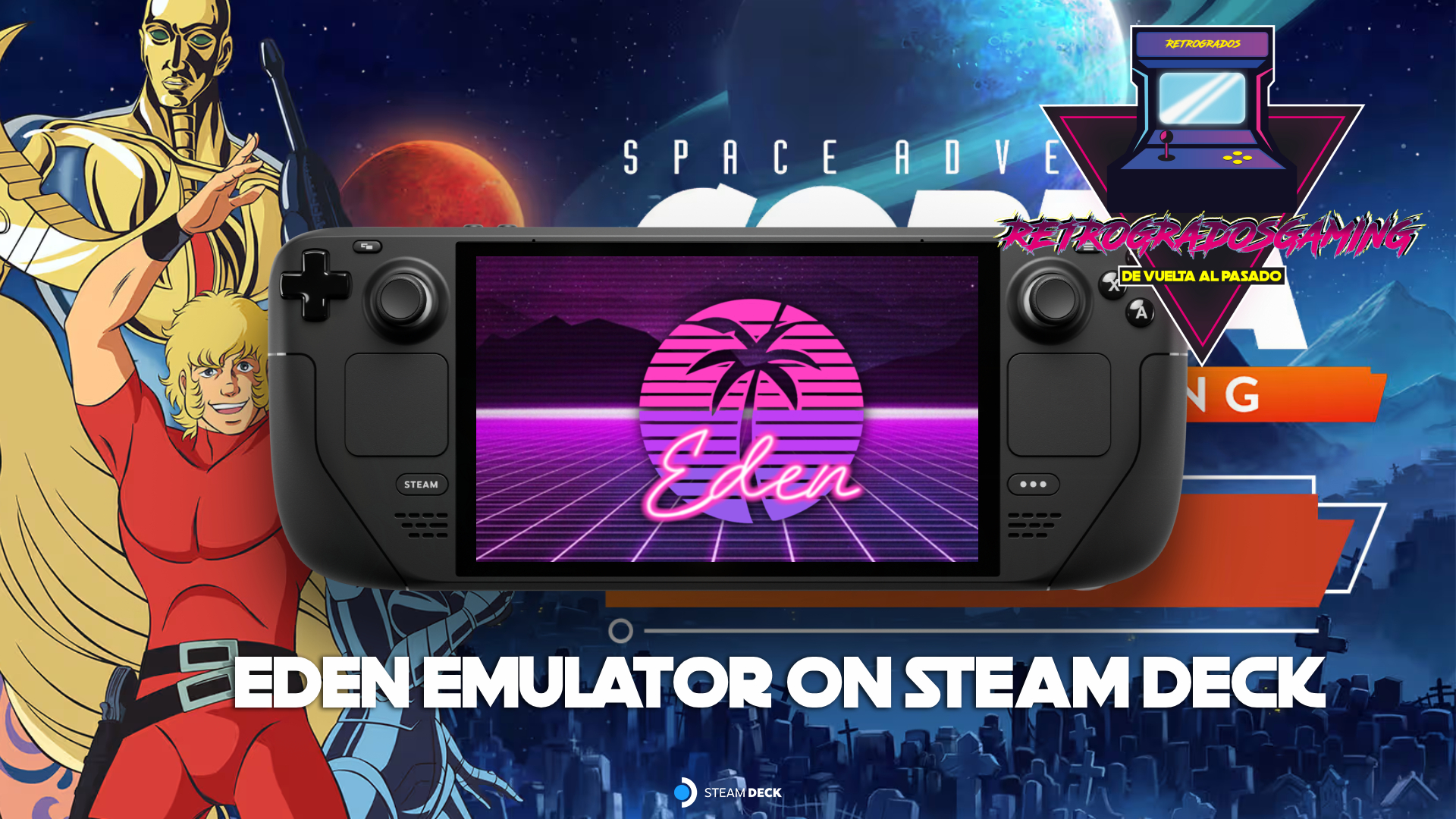 Install Eden emulator from an AppImage format on your Steam Deck