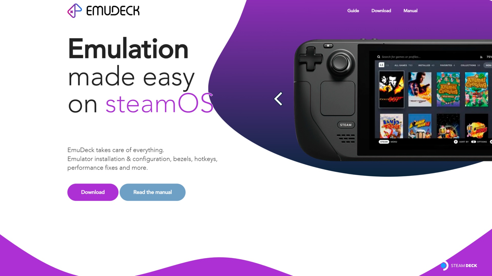 Steam Deck Switch Emulation
