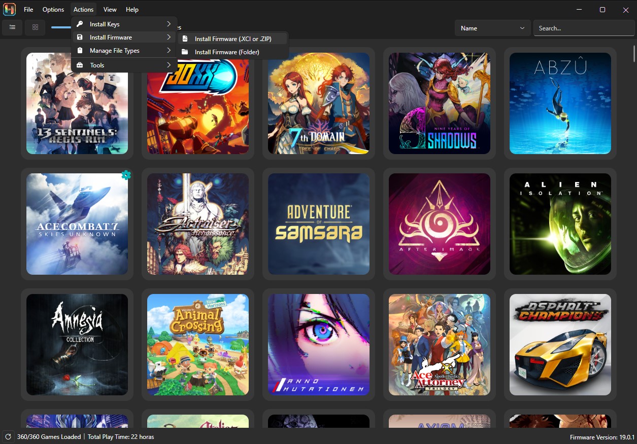 Update Eden and Ryujinx Keys and Firmware on Windows and Steam Deck